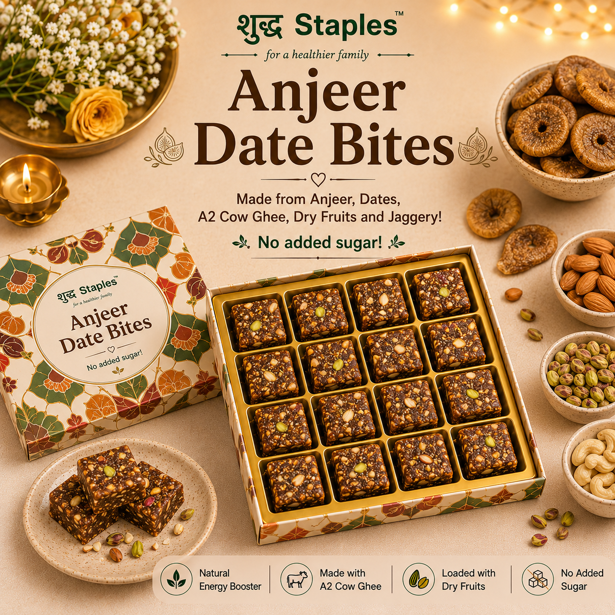 Anjeer Date Bites