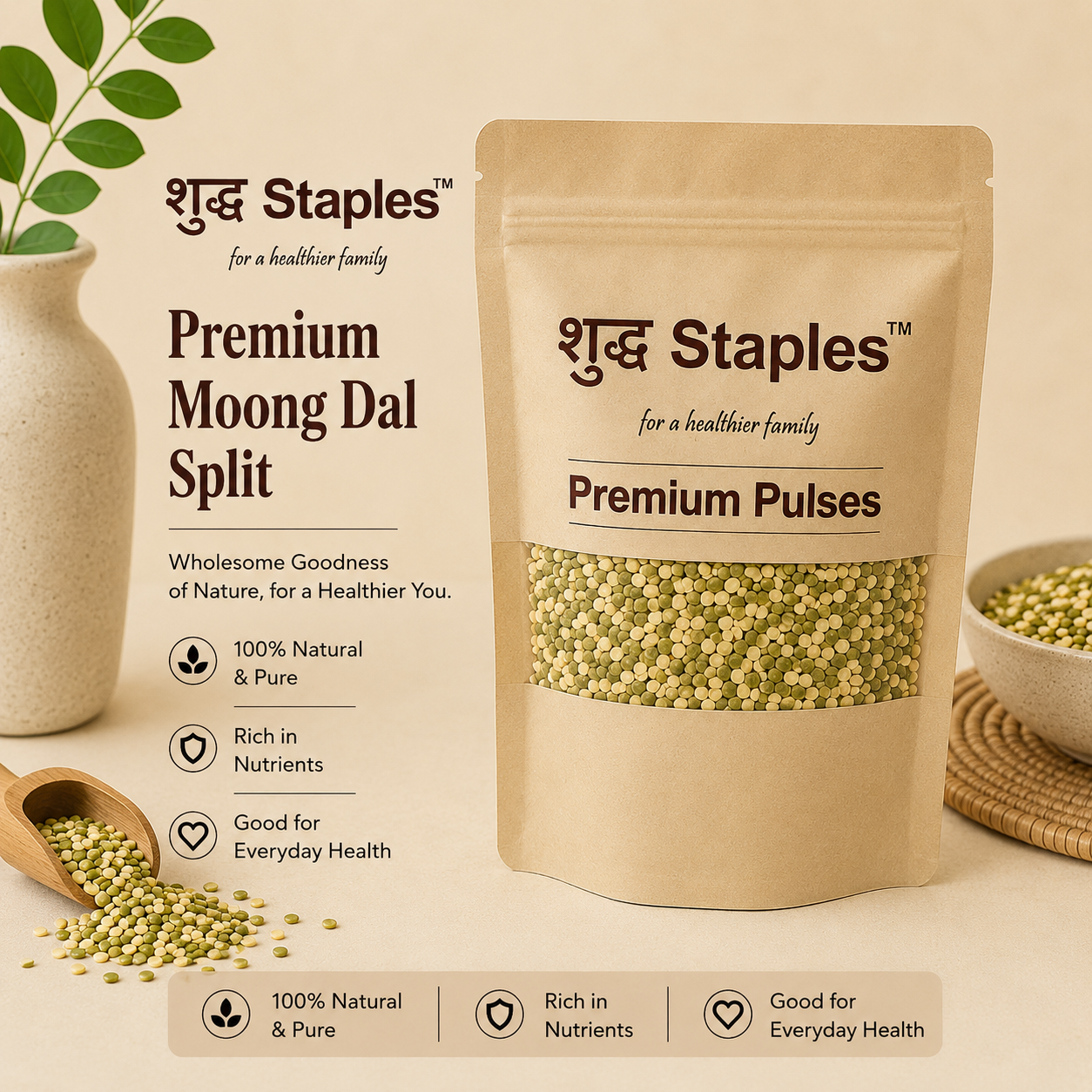 Moong Dal split