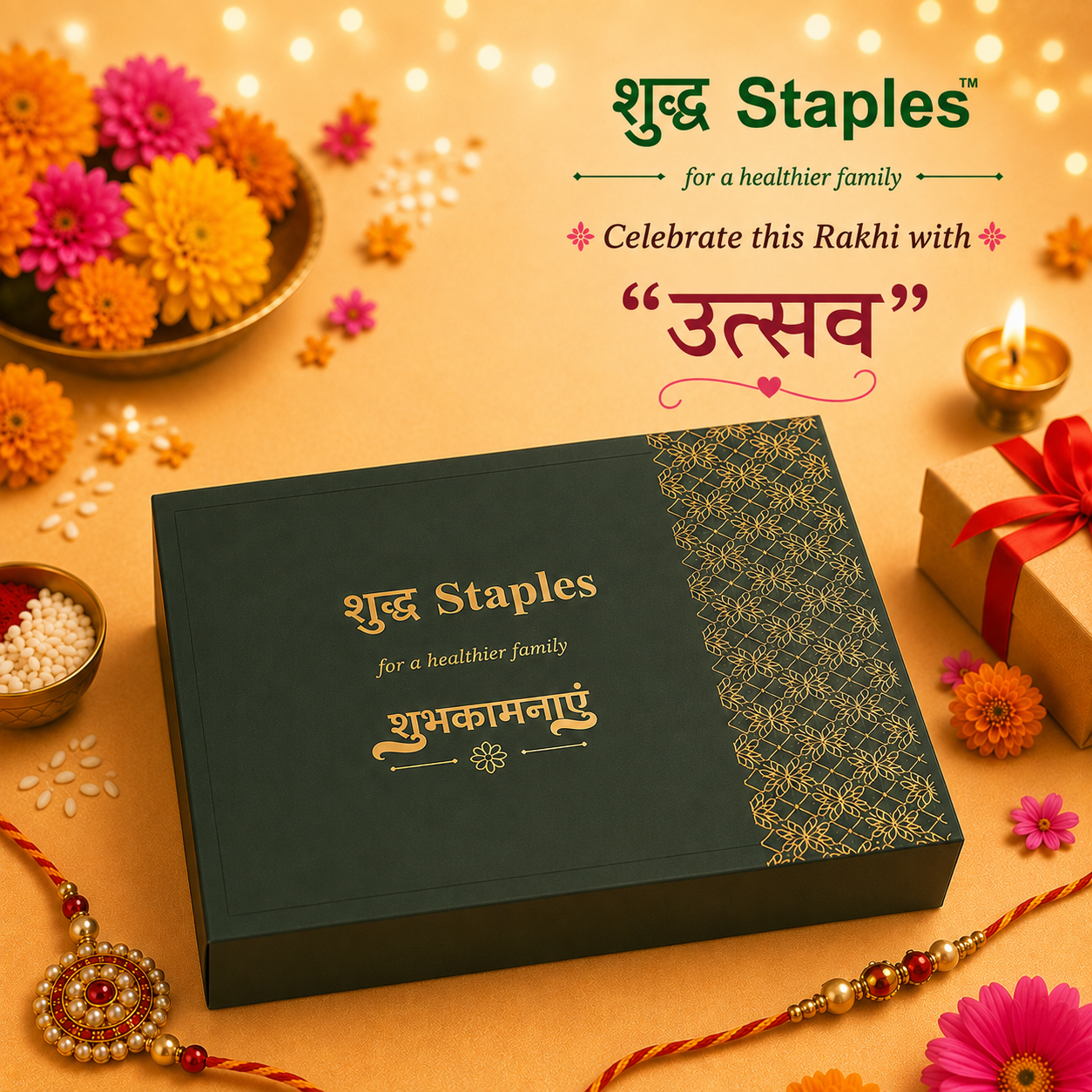 उत्सव - a Royale Rakhi gift box